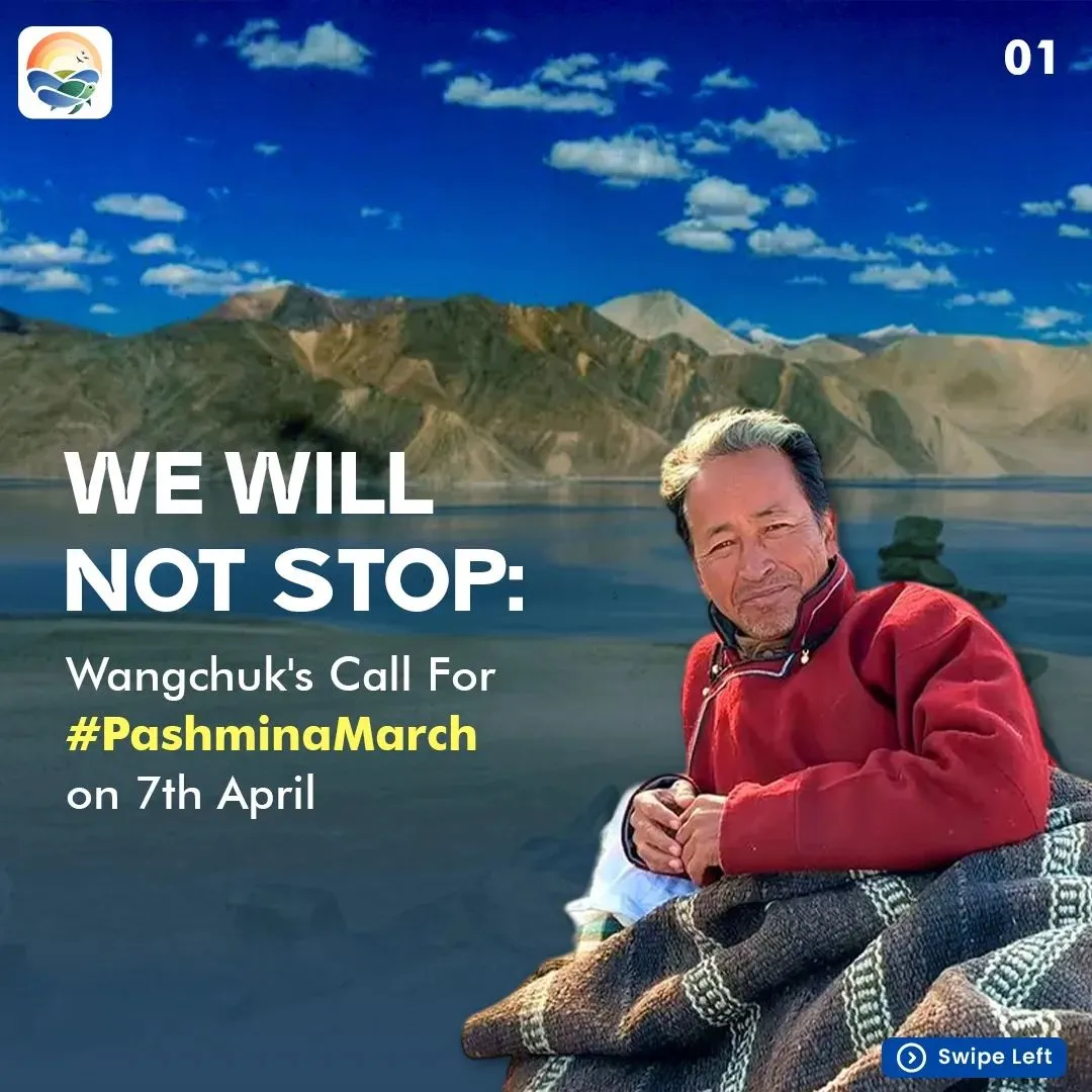 Sonam Wangchuk Climate Fast